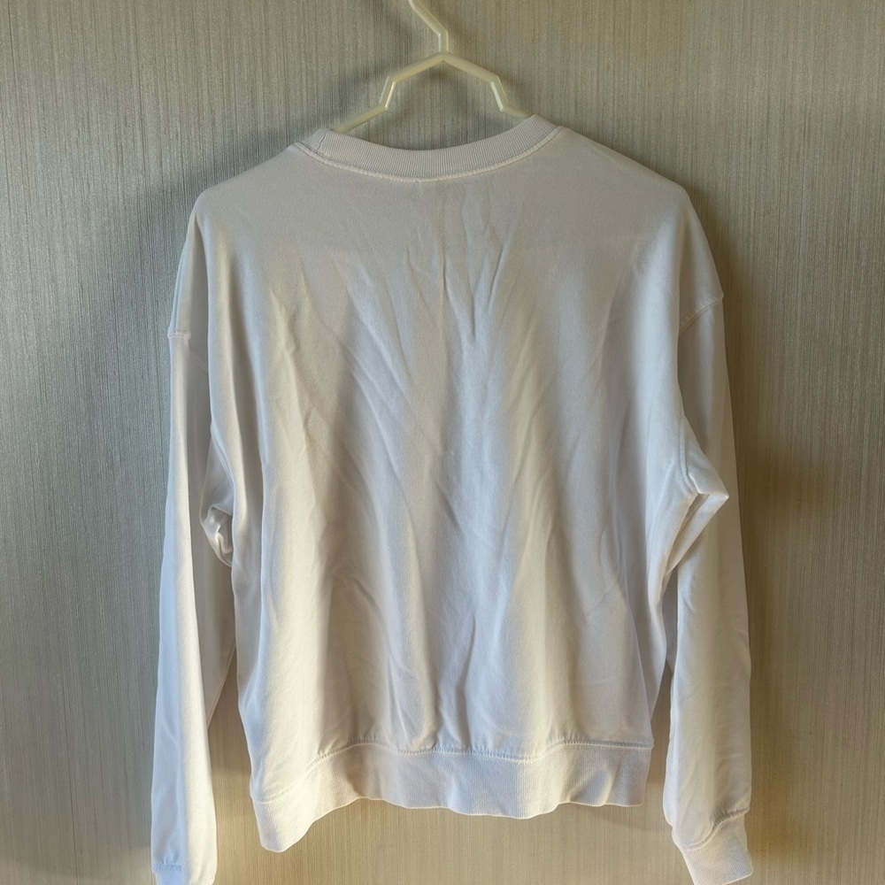 Divided “love” embroidered Crewneck sweater - Picture 4 of 6